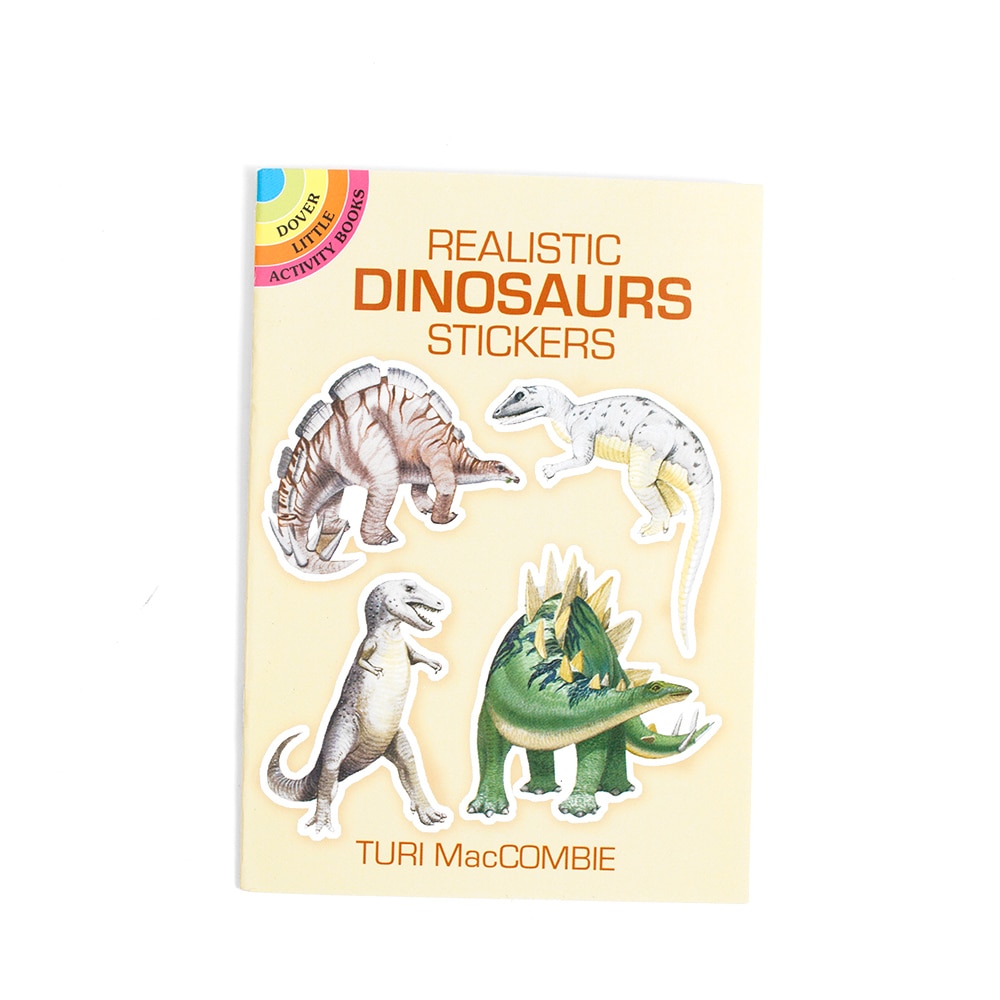 Dover, Stickers, Art & School, Book, Real Dinosaurs, 3825